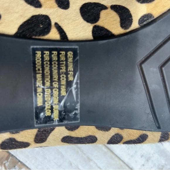 🌼 Me Too Flats Cow Fur- 8.5W C2-010 - Picture 6 of 7